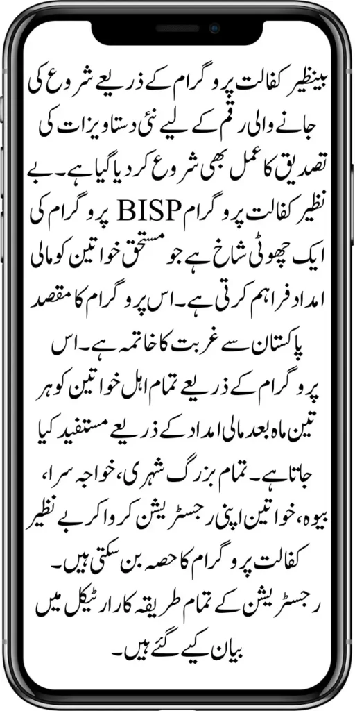 How To Documents Verification For 10500 Benazir Kafaalat Program 2024