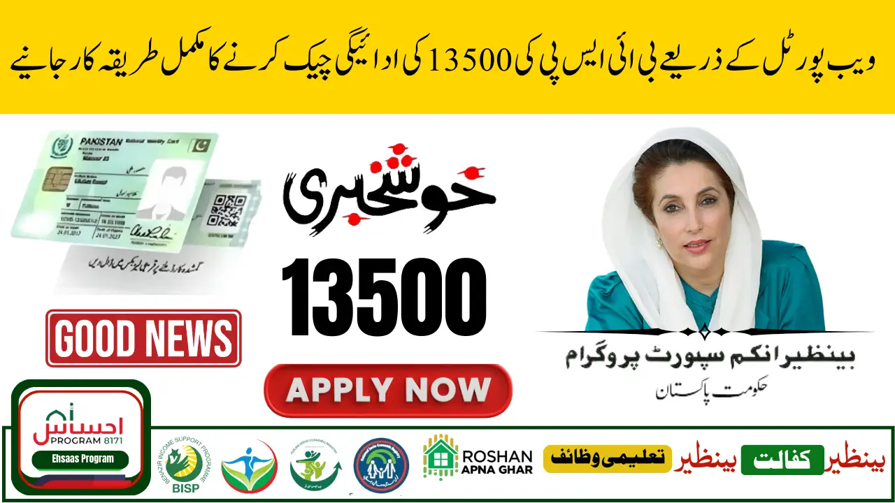 Benazir Income Support Monthly Payment