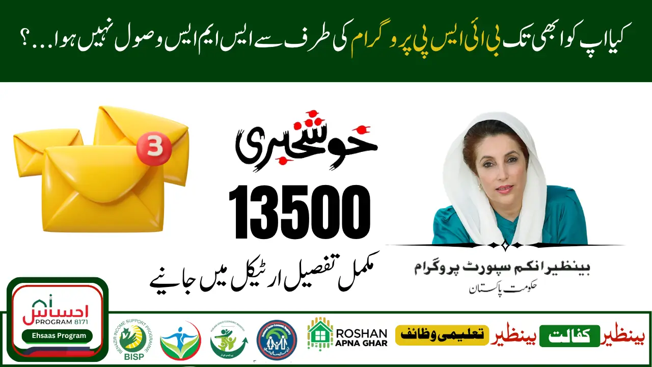 BISP 8171 SMS Not Received August 2025 – Solve Eligibility Response Issue Easily