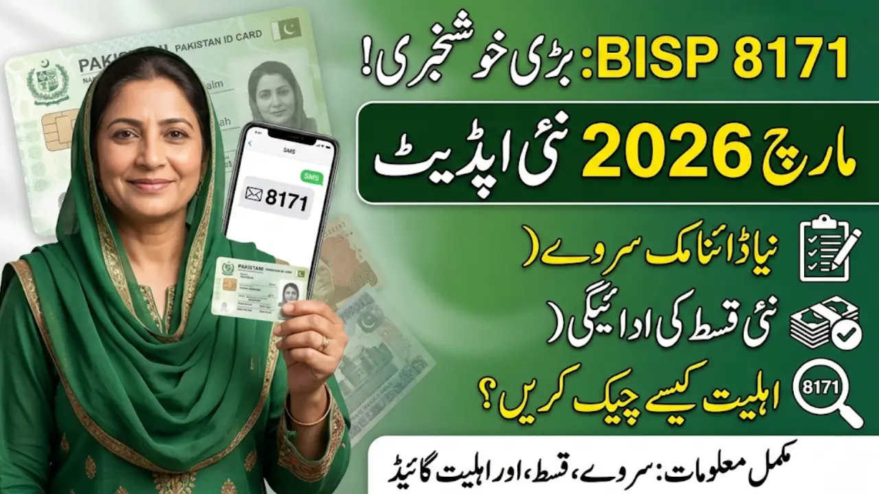 8171 BISP March 2026 Update New Survey, Payment Installment & Eligibility Guide