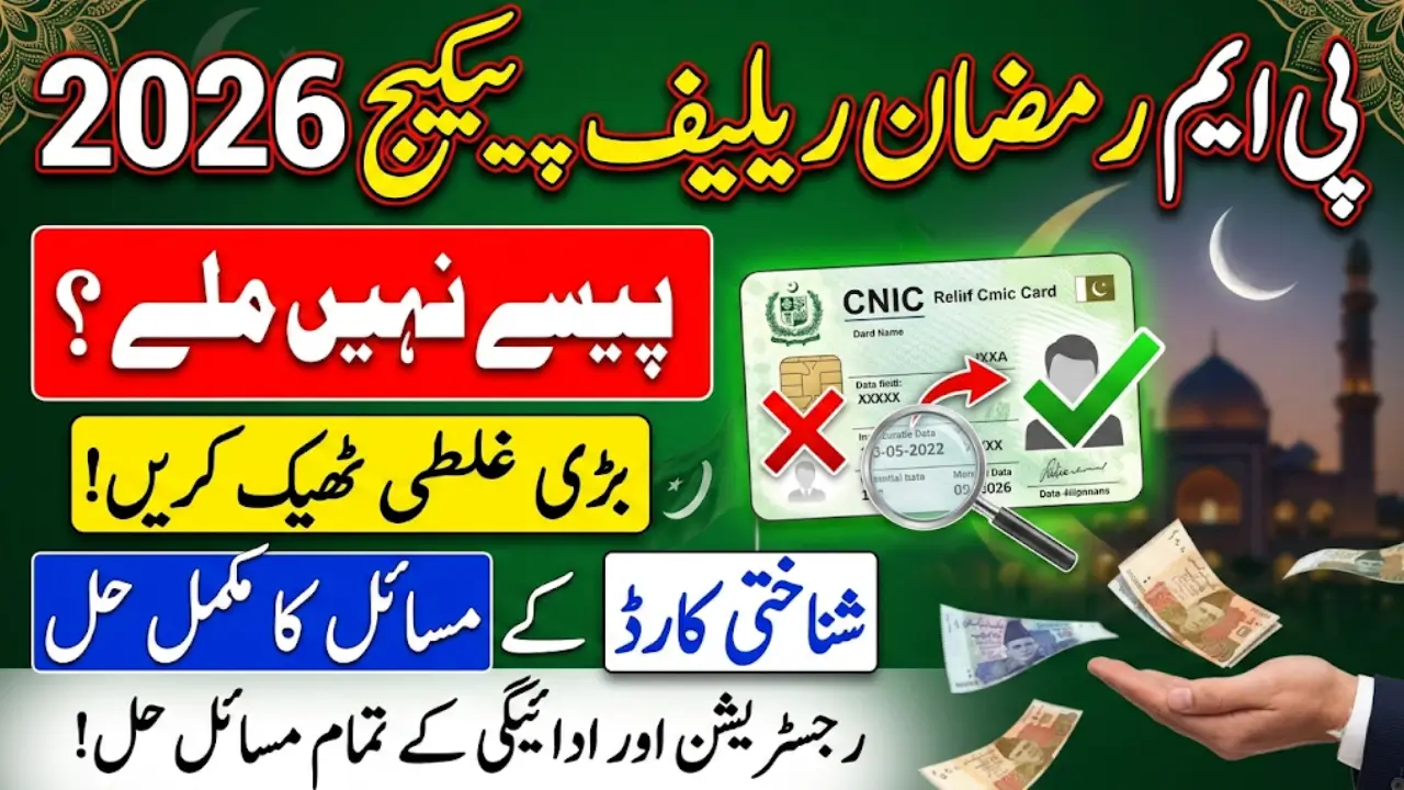 Ramzan Relief Package 2026 CNIC Check Online – 8171 Eligibility & Verification Process Explained 